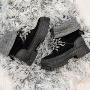 UGG Black Ashton Women's Hiker Boots